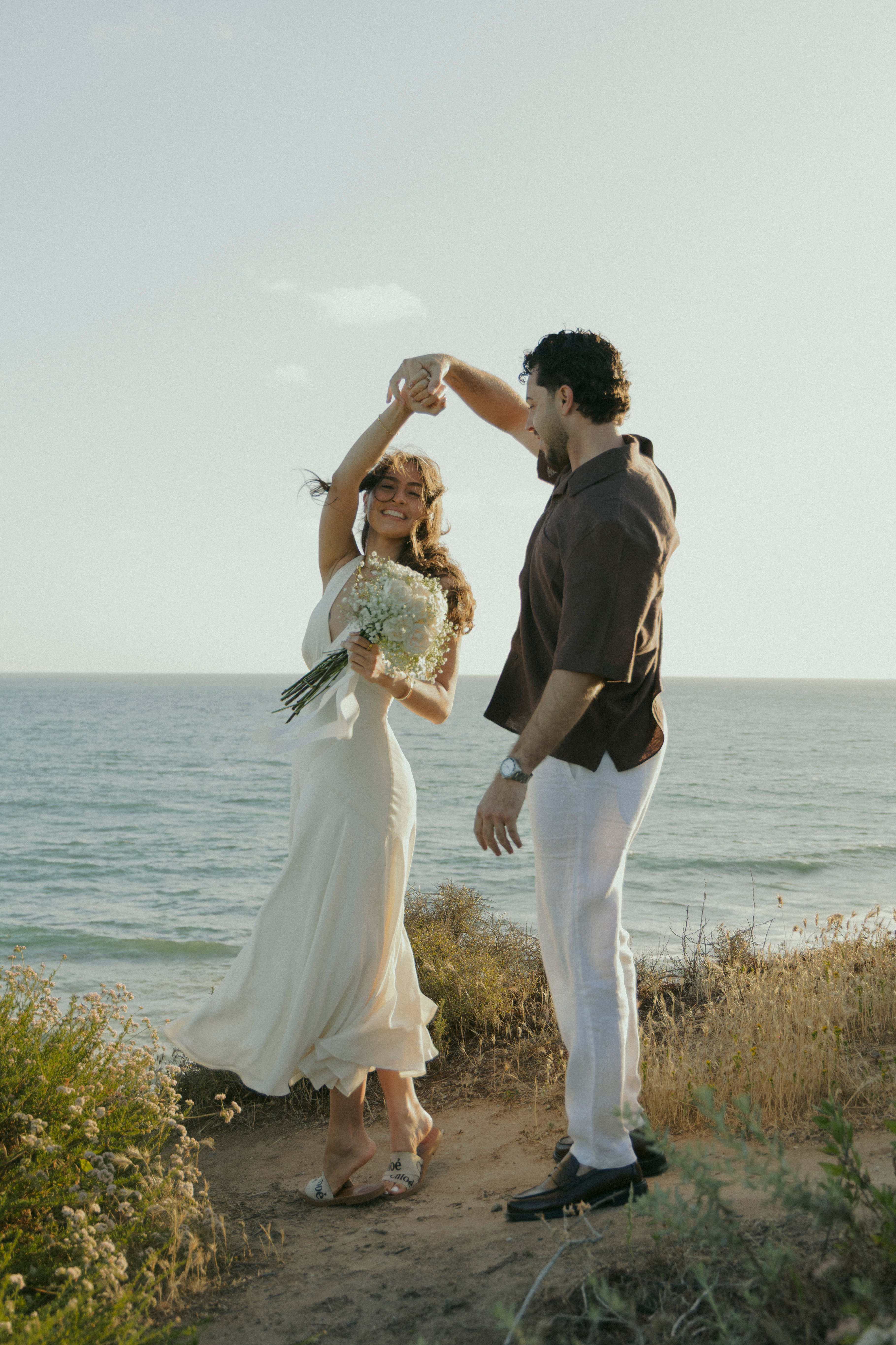 Iten & Amer engagement photo